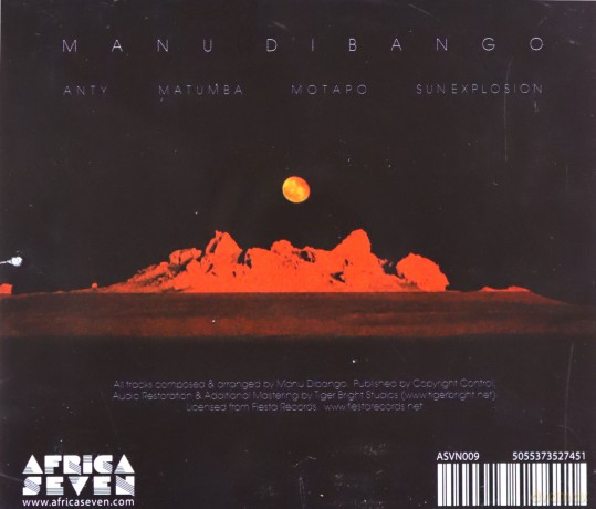 Manu Dibango: Sun Explosion [CD]