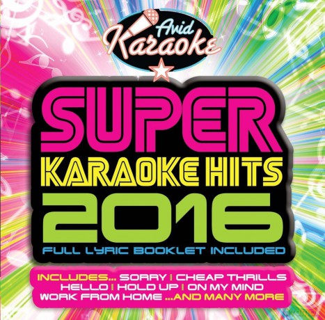 Super Karaoke Hits 2016 [CD]