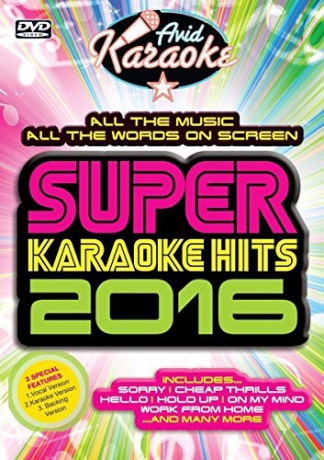 Super Karaoke Hits 2016 [DVD]