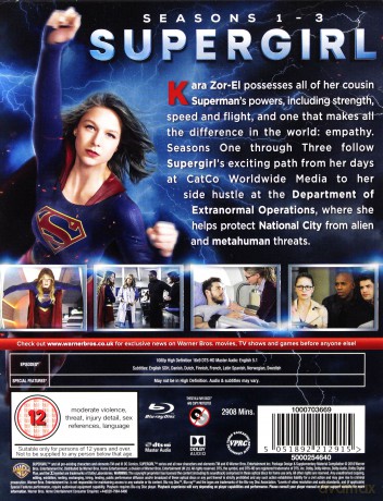 Supergirl Season 1-3 (Supergirl) [11xBlu-Ray]