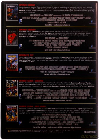 Superman 5 Dvd Animated Collection [5DVD]