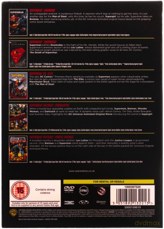 Superman 5 Dvd Animated Collection [5DVD]