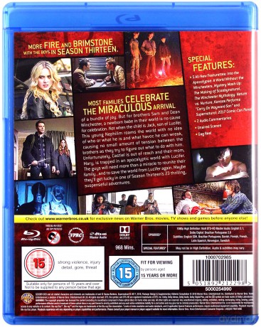 Supernatural Season 13 [4xBlu-Ray]