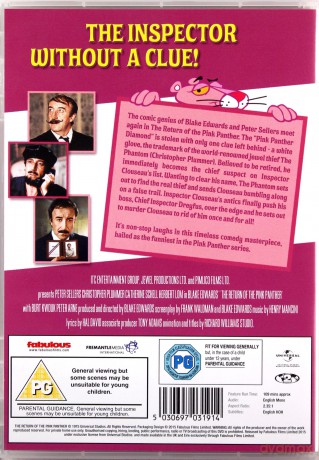 The Return Of Pink Panther [DVD]