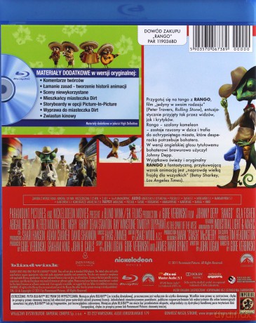 Rango [Blu-Ray]
