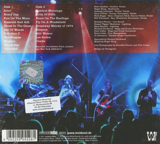 Steve Hackett: Live Rails [2CD]