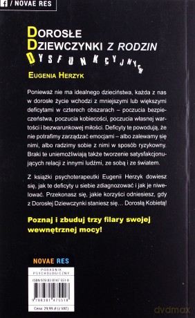 Dorosłe dziewczynki z rodzin dysfunkcyjnych - Eugenia Herzyk [KSIĄŻKA]