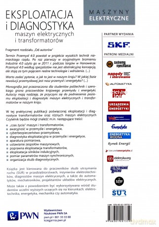 Eksploatacja i diagnostyka maszyn elektrycznych i transformatorów - Tadeusz Glinka [KSIĄŻKA]