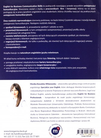 English for business communication skills - Monika Kowalska-Wilanowska [KSIĄŻKA]