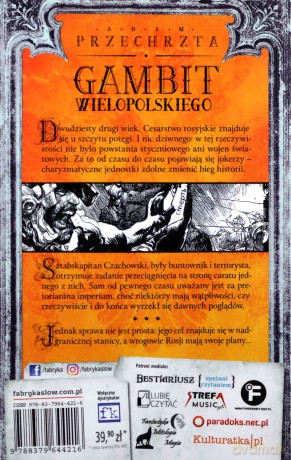 Gambit wielopolskiego - Adam Przechrzta [KSIĄŻKA]