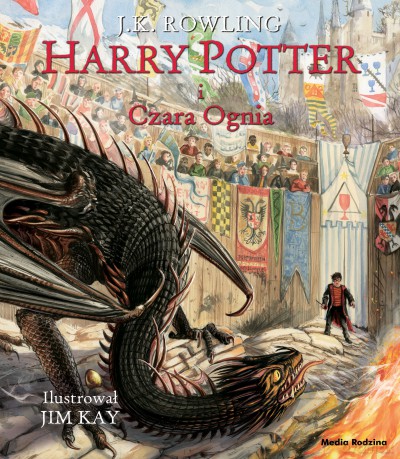 Harry Potter i Czara Ognia (ilustrowane) - Joanne K. Rowling [KSIĄŻKA]
