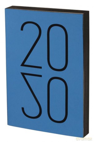 Kalendarz 2020 art A5 niebieski [KALENDARZ]