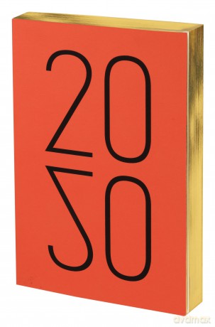 Kalendarz 2020 art A5 pomarańczowy [KALENDARZ]