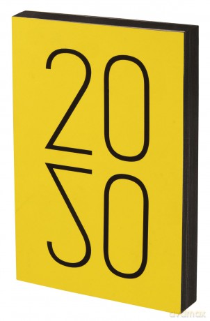 Kalendarz 2020 art kal A5 żółty [KALENDARZ]