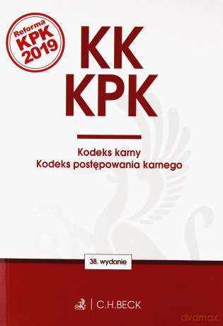 Kodeks karny kodeks postępowania karnego edycja prokuratorska wyd. 38 [KSIĄŻKA]