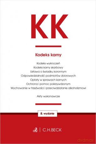 Kodeks karny wyd. 8 [KSIĄŻKA]