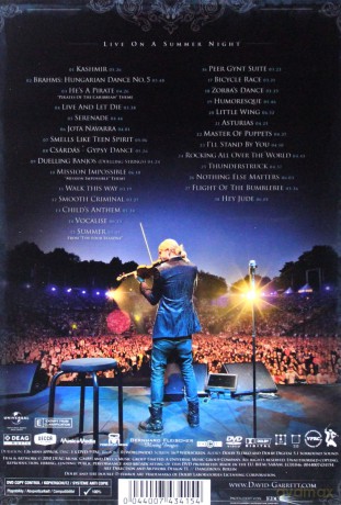 David Garrett: Rock Symphonies - Live On A Summer Night [DVD]