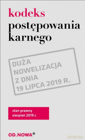 Kodeks postępowania karnego 08. 2019 [KSIĄŻKA]