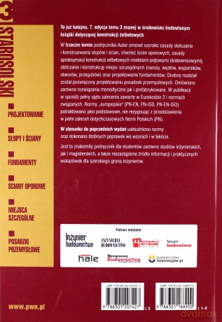 Konstrukcje żelbetowe według eurokodu 2 i norm związanych (Tom 3) - Włodzimierz Starosolski [KSIĄŻKA]