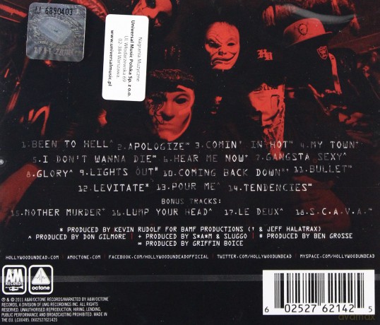 Hollywood Undead: American Tragedy deluxe edition [CD]