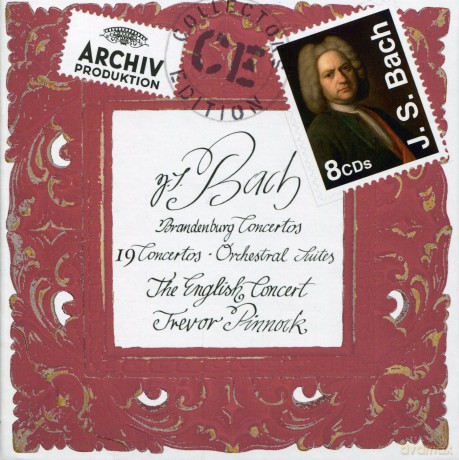 Trevor Pinnock: Bach: Brandenburg Concertos (Collectors Edition) [8CD]
