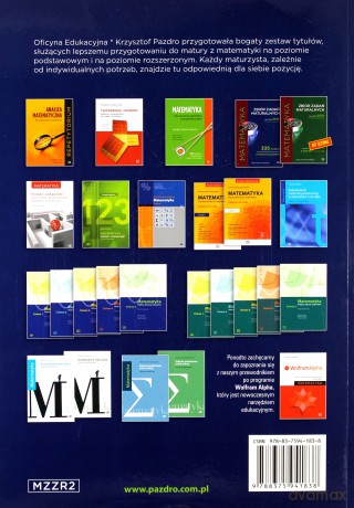 Matematyka zbiór zadań maturalnych lata 2010-2019 poziom rozszerzony 335 zadań centralnej komisji egzaminacyjnej z rozwiązaniami mzzr2 - Ryszard Pagacz [KSIĄŻKA]