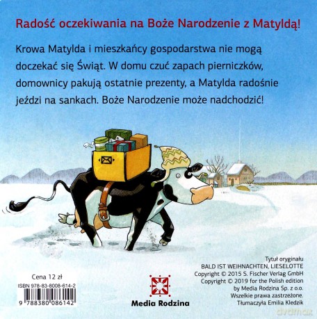 Matyldo niedługo święta - Alexander Steffensmeier [KSIĄŻKA]