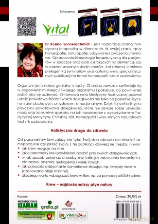Medycyna holistyczna krew - Rosina Sonnenschmidt [KSIĄŻKA]
