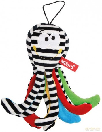Mini ośmiornica biało-czarna