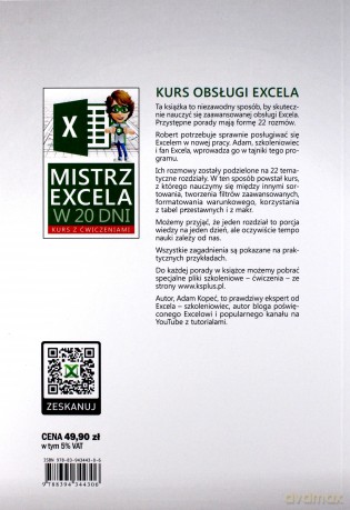 Mistrz Excela w 20 dni - Adam Kopeć [KSIĄŻKA]