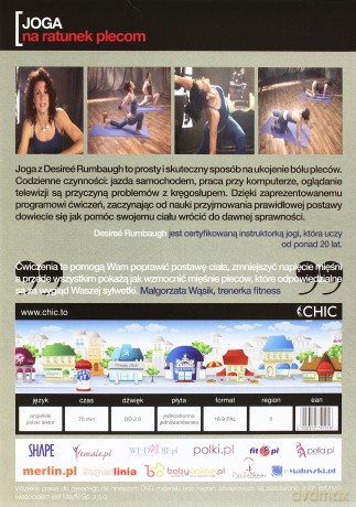 Chic - Joga na ratunek plecom [DVD]