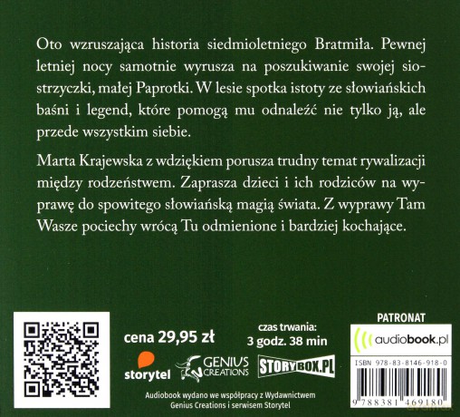 Noc między tam i tu - Marta Krajewska [AUDIOBOOK]
