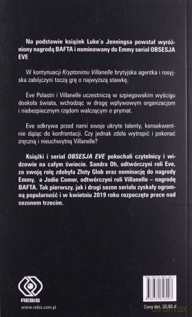 Obsesja Eve. Jutra nie ma - Luke Jennings [KSIĄŻKA]