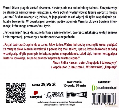 Pętle pamięci - Marcin Kowalczyk [AUDIOBOOK]