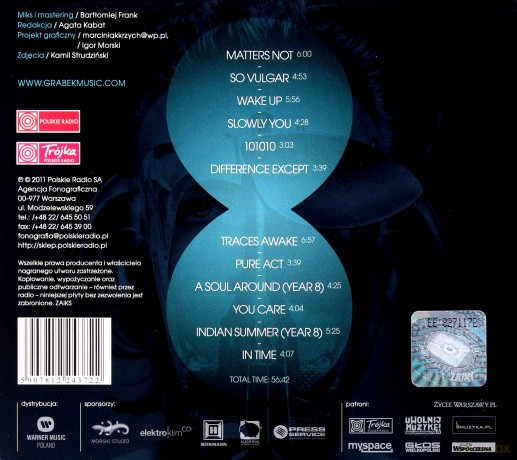 Wojtek Grabek: 8 (digipack) [CD]