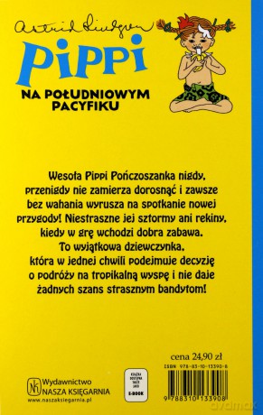 Pippi na południowym Pacyfiku - Astrid Lindgren [KSIĄŻKA]