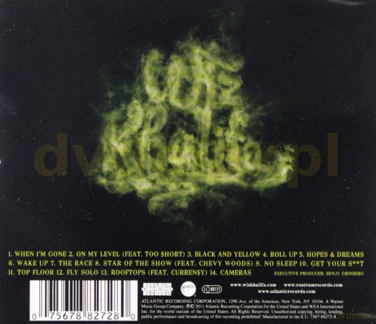 Wiz Khalifa: Rolling Papers  [CD]