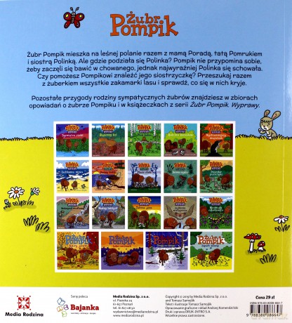 Polinka zaginęła. Żubr Pompik - Tomasz Samojlik [KSIĄŻKA]