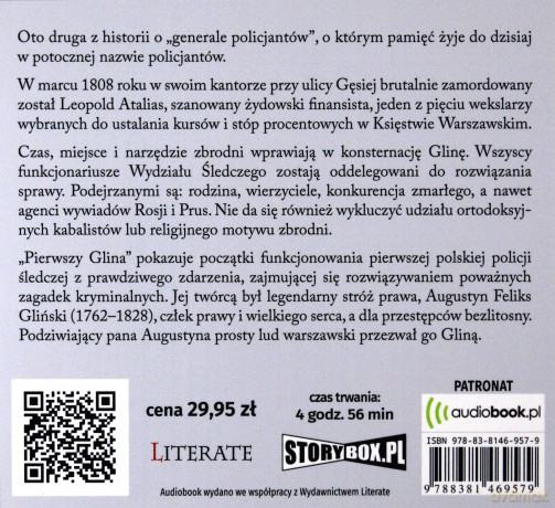 Synowie Mojżeszowi. Pierwszy glina (Tom 2) - Andrzej W. Sawicki [AUDIOBOOK]