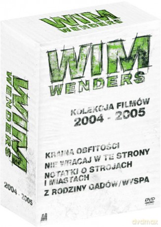 Wim Wenders (Lata 2004-2005): Kraina obfitości / Nie wracaj w te strony / Notatki o strojach i miastach / Z rodziny gadów / Wyspa [BOX] [4DVD]