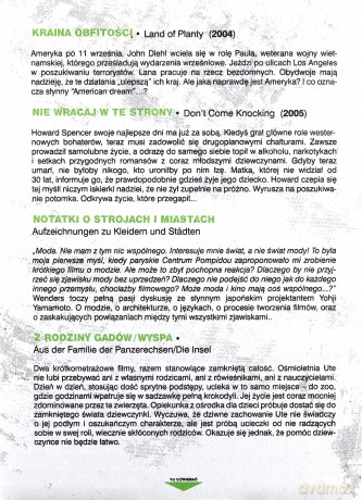 Wim Wenders (Lata 2004-2005): Kraina obfitości / Nie wracaj w te strony / Notatki o strojach i miastach / Z rodziny gadów / Wyspa [BOX] [4DVD]