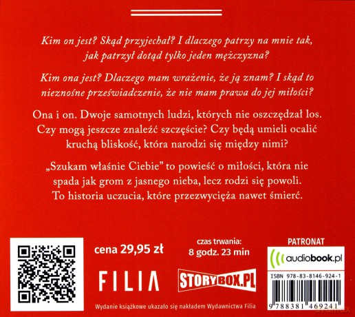 Szukam właśnie ciebie - Agnieszka Olejnik [AUDIOBOOK]