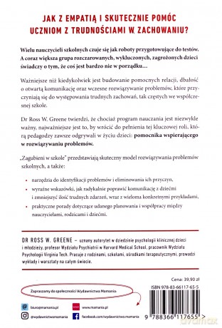 Zagubieni w szkole. Jak odkryć źródła szkolnych trudności dziecka i pomóc mu je przezwyciężyć - Ross W. Greene [KSIĄŻKA]