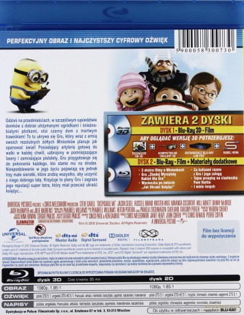 Jak ukraść księżyc 3D+2D [Blu-Ray 3D]