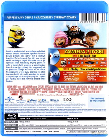 Jak ukraść księżyc 3D+2D [Blu-Ray 3D]