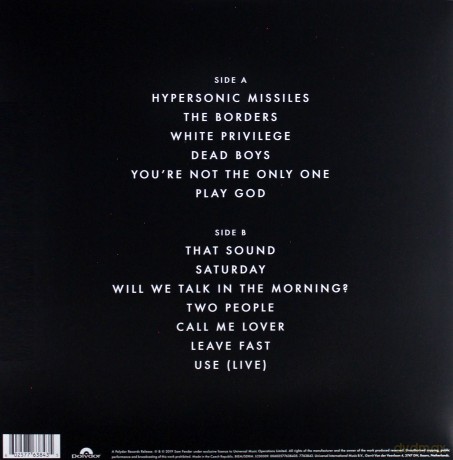 Sam Fender: Hypersonic Missiles (One Colour) )Limited) [Winyl]