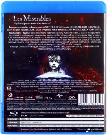 Les Miserables - Nędznicy Koncert [Blu-Ray]