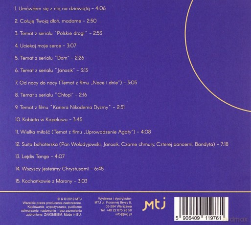 Filmowa Polska: muzyka z polskich filmów [CD]