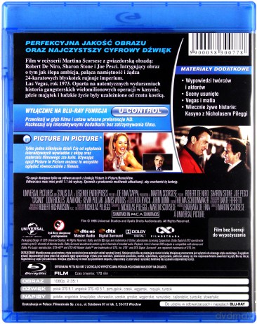 Kasyno (Casino) [Blu-Ray]