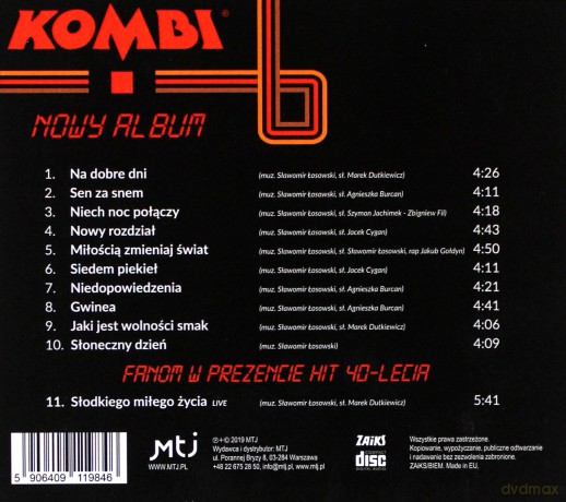 Kombi: Nowy album (reedycja) [CD]
